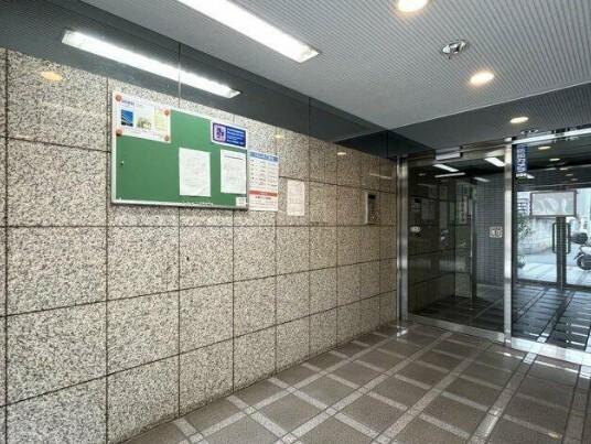 大田区多摩川マンション エントランス