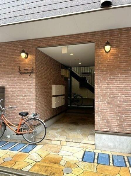 大田区南蒲田アパート エントランス