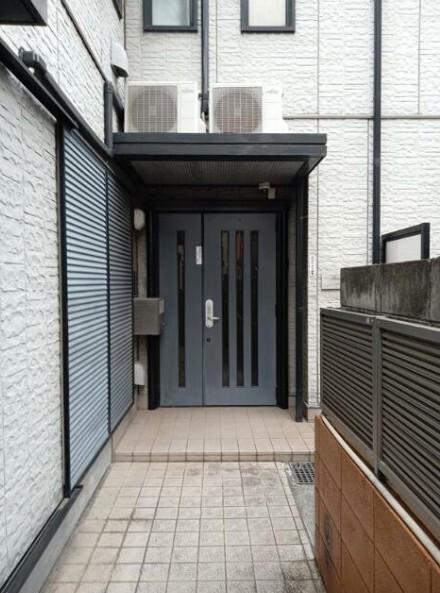 品川区豊町アパート エントランス