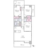 東急ドエルアルス鵜の木イーストコート 間取り図画像