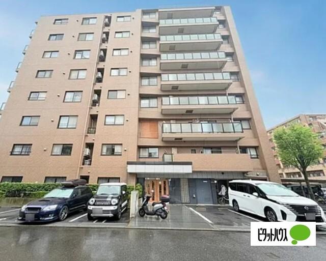 大田区矢口中古マンション 前面道路含む現地写真