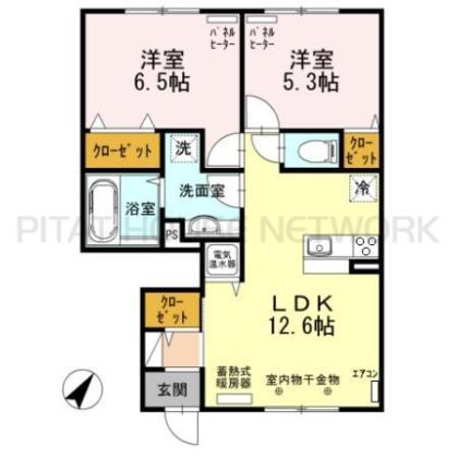  間取り図写真