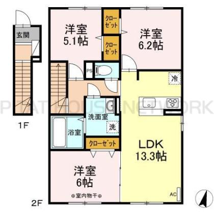  間取り図写真
