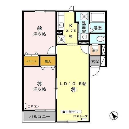 ガーデンパレス（106） 間取り図画像