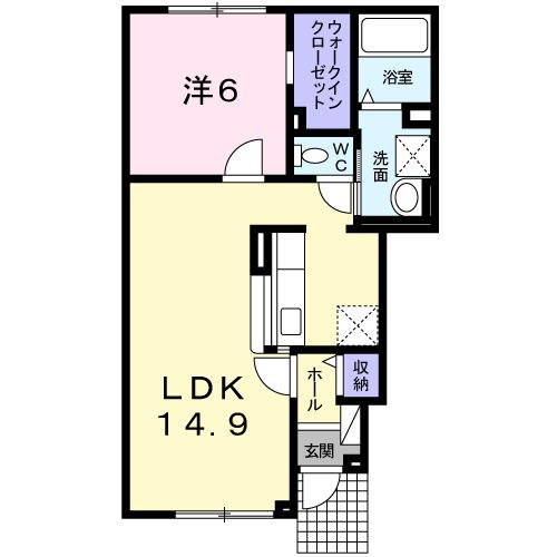 ＲＥＰＯＳＥＲ（ルポゼ）（101） 間取り図画像