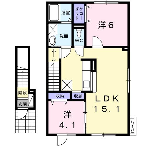 レガーロ（203） 間取り図画像