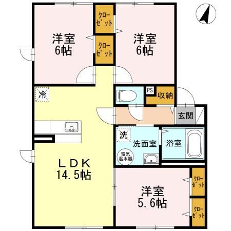  間取り図写真
