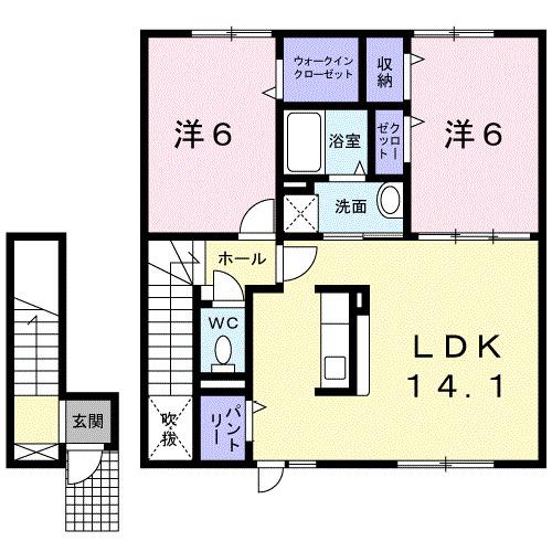 ゴールデン　イーグル（202） 間取り図画像