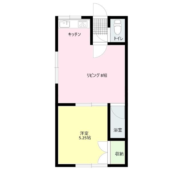 ハッピーハイツ（106） 間取り図画像