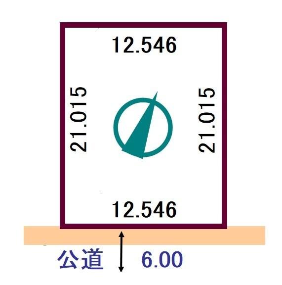 しらかば５売地 区画図
