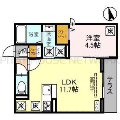  間取り図写真