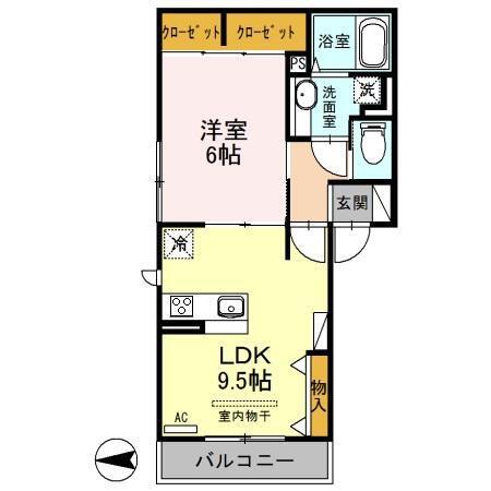 Alfieri（302） 間取り図画像