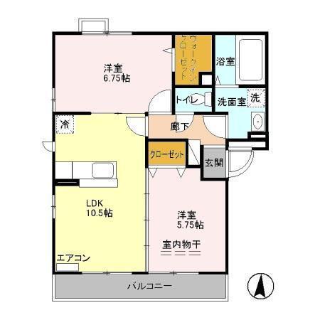 ＢＲＩＬＬＩＡＮＴ　ＦＬＡＴＳ（301） 間取り図画像