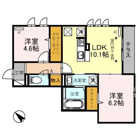  間取り図写真