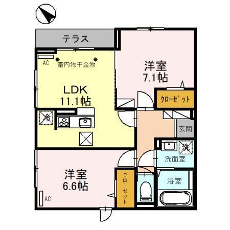  間取り図写真