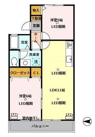 セジュールソフィア　Ⅲ（103） 間取り図画像