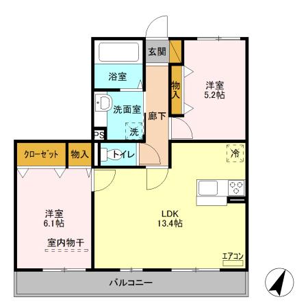 シーレックス Ｐａｒｑｕｅ（305） 間取り図画像