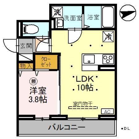 ノーブルパレス別所（305） 間取り図画像