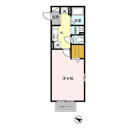 ウィスタ岸町（103） 間取り図画像