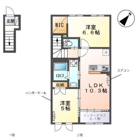  間取り図写真