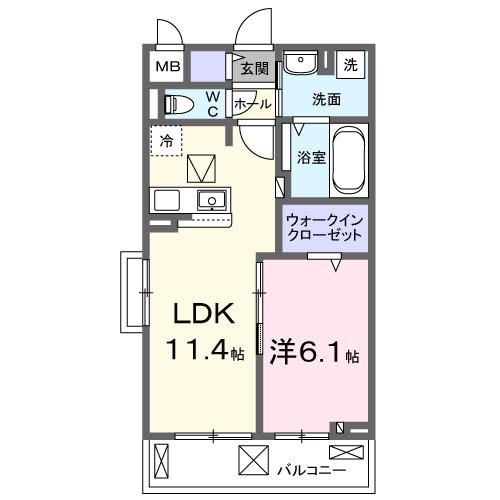 ヒカルサさいたまサクラ（105） 間取り図画像