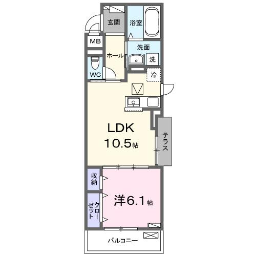 ヒカルサさいたまサクラ（101） 間取り図画像