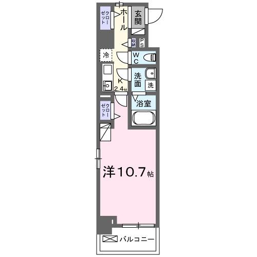 グランピア甚（210） 間取り図画像
