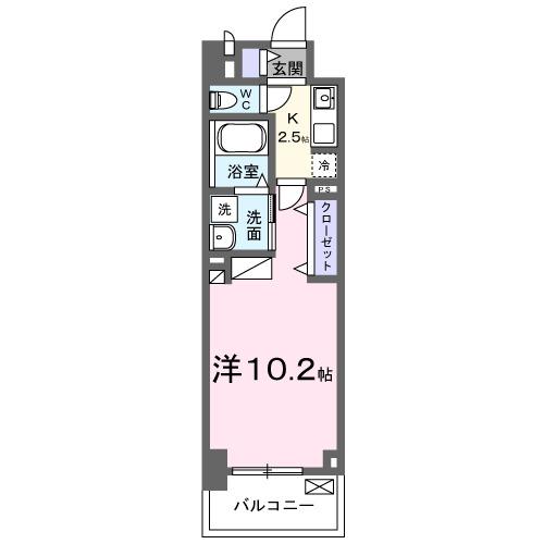 グランピア甚（208） 間取り図画像