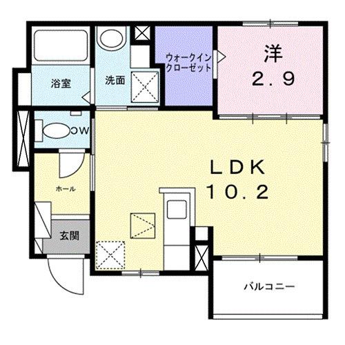 さくらガーデン（104） 間取り図画像
