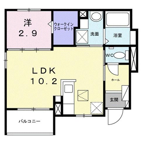 さくらガーデン（101） 間取り図画像