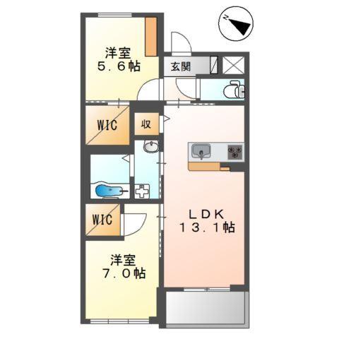 グリーンシャトー 間取り図画像