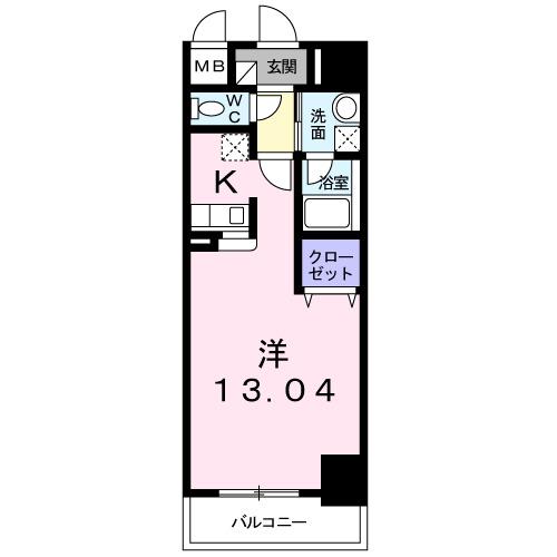 ベルナティオ（102） 間取り図画像
