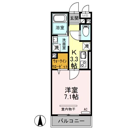 Brilliance（303） 間取り図画像