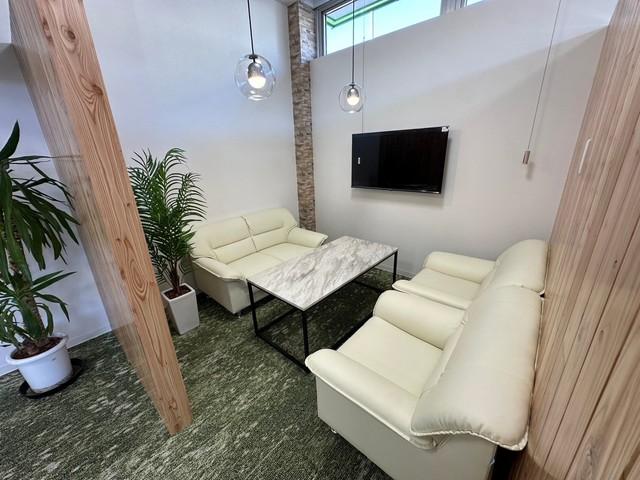 個室型のブースを用意しております