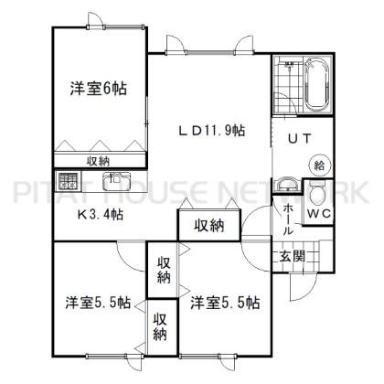  間取り図写真