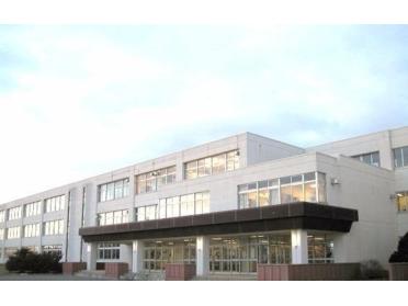 釧路市立鳥取西中学校：600m