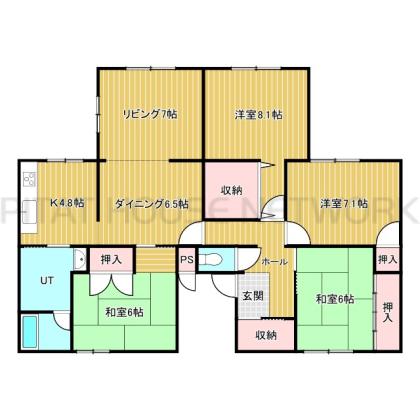  間取り図写真