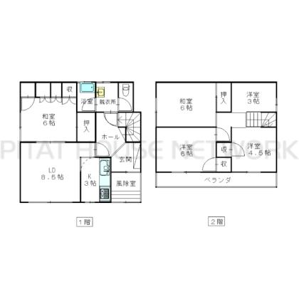  間取り図写真