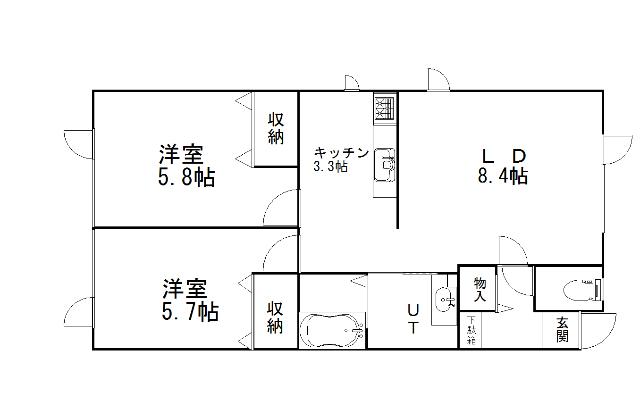  間取り図写真