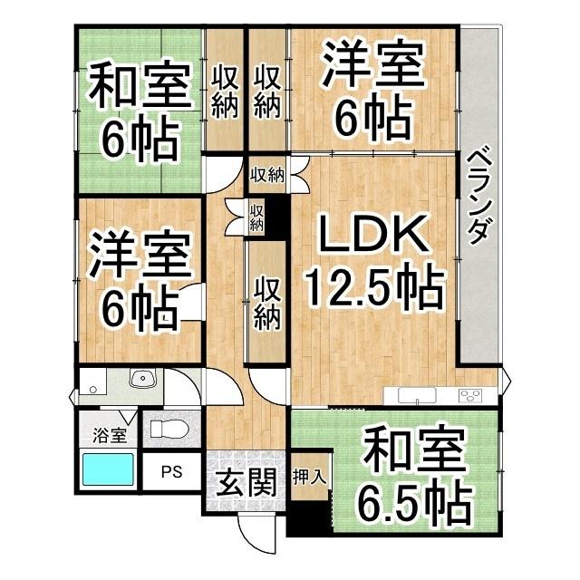  間取り図写真