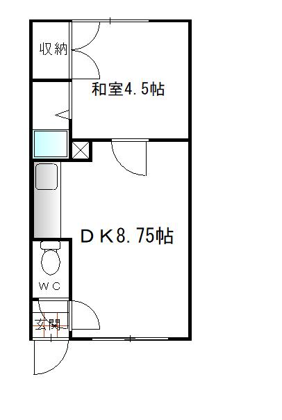 ハイツナカタニ（5） 間取り図画像