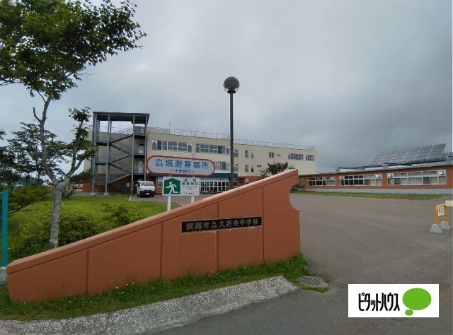 釧路市立大楽毛中学校：2922m