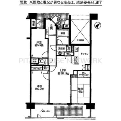  間取り図写真