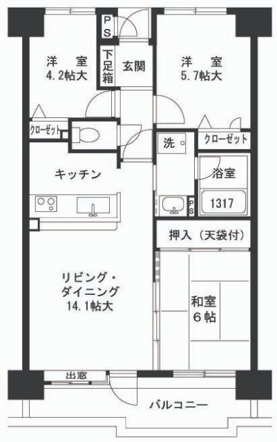  間取り図写真