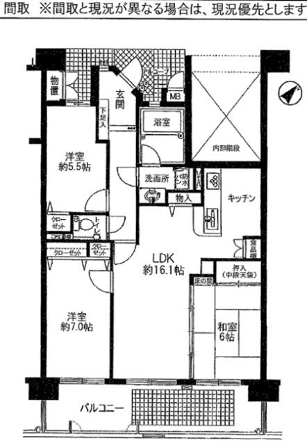  間取り図写真