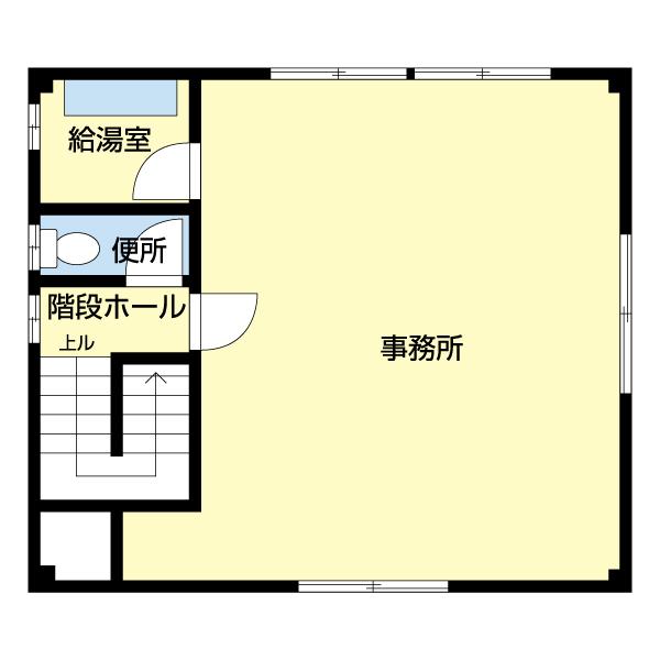 春日市松ヶ丘店舗 間取り図画像