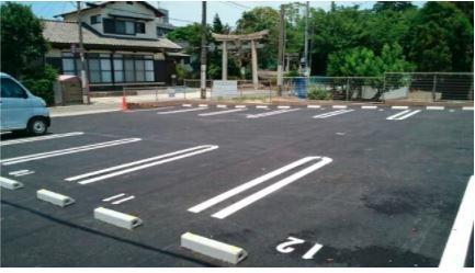 北九州市小倉南区下石田アパート 駐車場