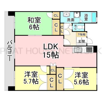  間取り図写真