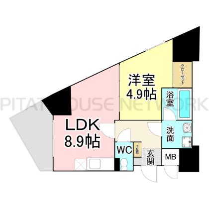  間取り図写真