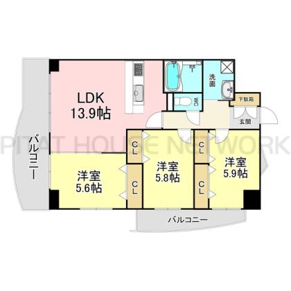  間取り図写真